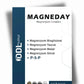 Magneday Magnezyum Complex 60 Kapsül ( Bisiglisinat I Taurat I Malat I Sitrat I B6 Vitamini )