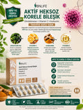 BNLife Aktif Heksoz Korele Bileşik Diindolmetan Vitamin C Kurkumin 120 Kapsül