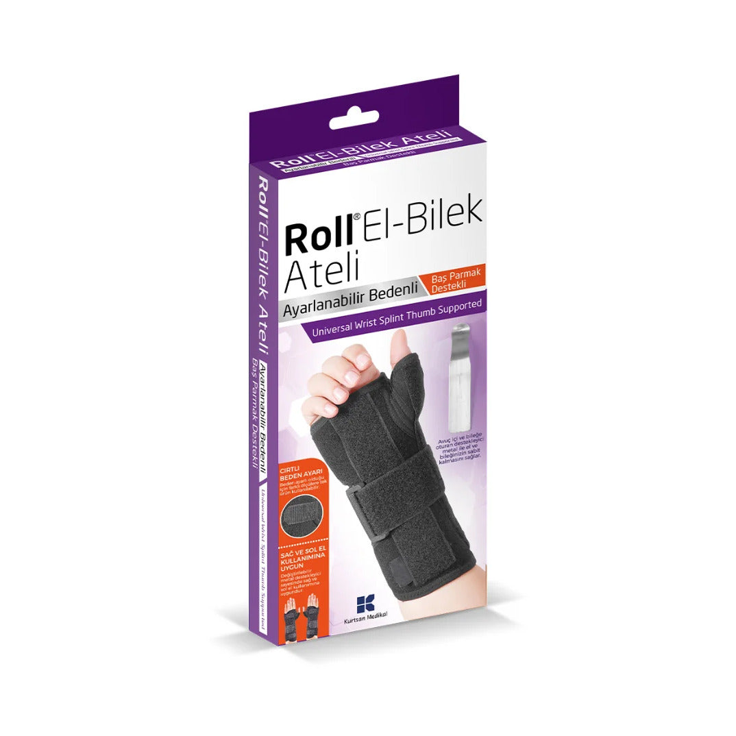 Roll El-Bilek Ateli başparmak destekli model, kutusu